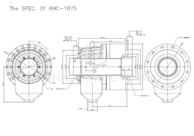 Гидроцилиндр для станка RHC-1875 в Москве